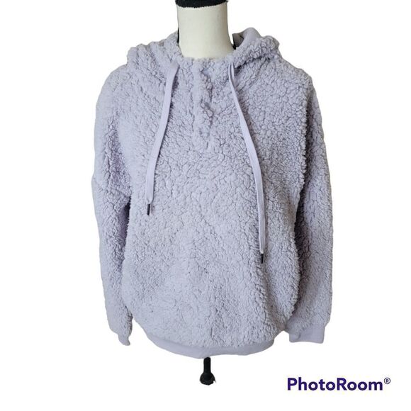 Z by Zella Teddy Bear Hoodie with Kangaroo Pocket. Size L. - Picture 1 of 9